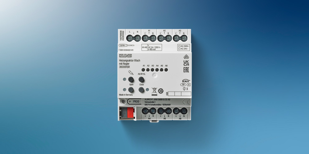 KNX Heizungsaktor 6-fach bei Koch & Koch Elektrotechnik GbR in Niedergörsdorf