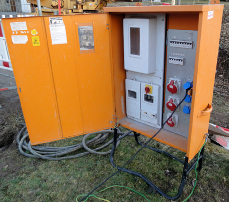 Baustromkasten bei Koch & Koch Elektrotechnik GbR in Niedergörsdorf
