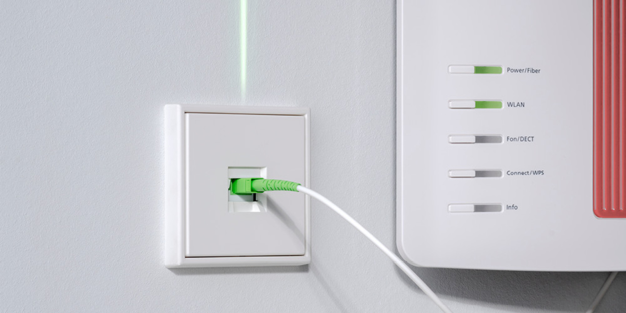 Die neuen Glasfaser-Anschlussdosen bei Koch & Koch Elektrotechnik GbR in Niedergörsdorf